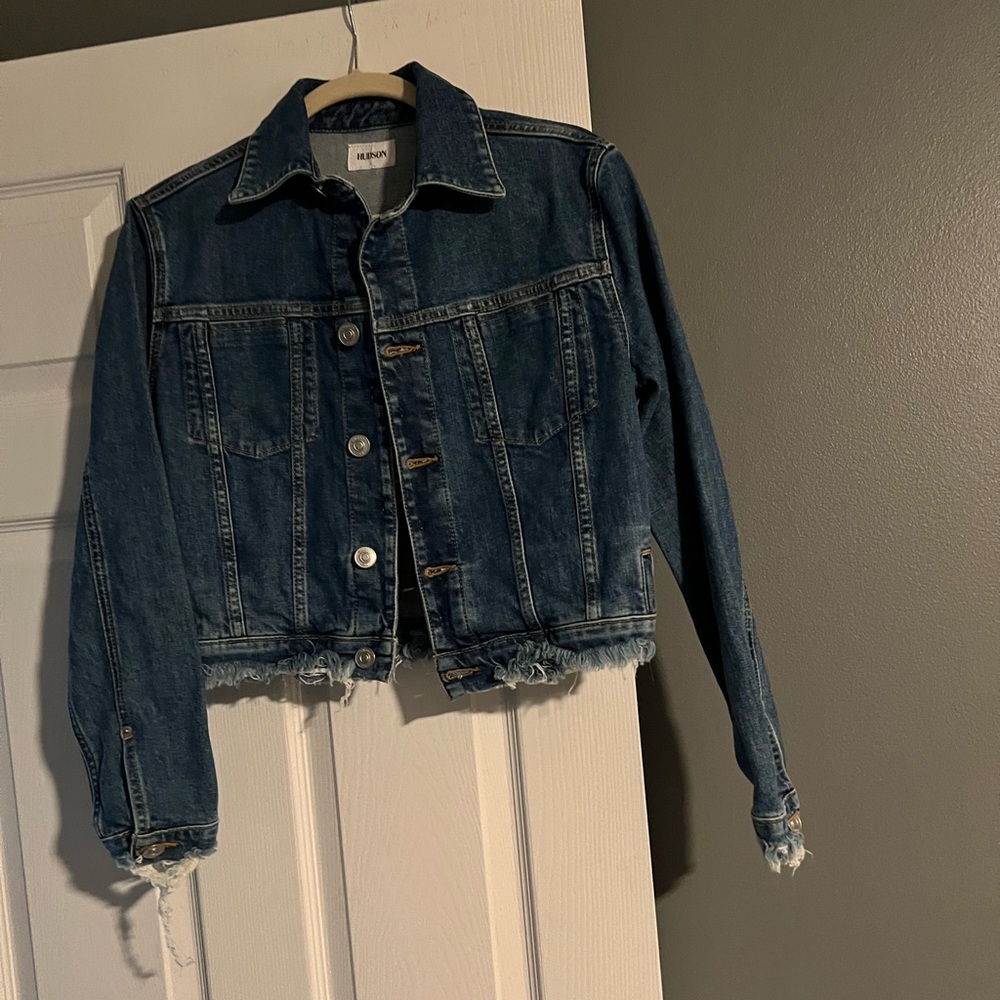 Hudson Jeans Dark Blue Denim Jacket